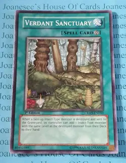 Verdant Sanctuary CRMS-EN060 Common Yu-Gi-Oh Card 1st Edition - Image 1