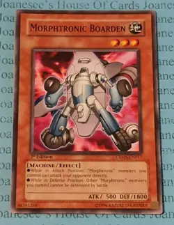 Morphtronic Boarden CRMS-EN017 Common Yu-Gi-Oh Card 1st Edition - Image 1