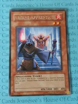Arcane Apprentice CRMS-EN022 Silver Rare Yu-Gi-Oh Card 1st Edition New - Image 1