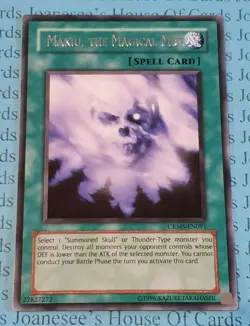 Makiu, the Magical Mist CRMS-EN091 Silver Rare Yu-Gi-Oh Card (U) New - Image 1