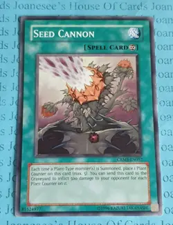 Seed Cannon CRMS-EN057 Common Yu-Gi-Oh Card New (U) - Image 1
