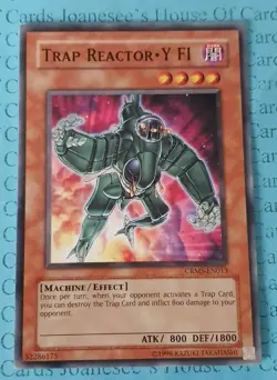 Trap Reactor・Y FI CRMS-EN013 Common Yu-Gi-Oh Card (U) - Image 1