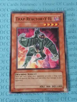 Trap Reactor・Y FI CRMS-EN013 Common Yu-Gi-Oh Card (U) - Image 2