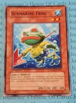 Submarine Frog CRMS-EN087 Common Yu-Gi-Oh Card 1st Edition New - Image 1