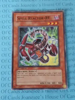 Spell Reactor・RE CRMS-EN014 Common Yu-Gi-Oh Card 1st Edition - Image 1