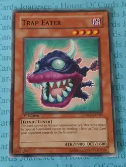 Trap Eater CRMS-EN005 Common Yu-Gi-Oh Card 1st Edition New - Image 1
