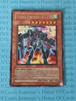 Flying Fortress SKY FIRE CRMS-EN016 Silver Rare Yu-Gi-Oh Card (U) New - Image 2