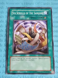 Six Scrolls of the Samurai CRMS-EN059 Common Yu-Gi-Oh Card New (U) - Image 3