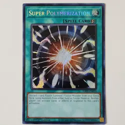 Super Polymerization - RA03-EN053 - NM - Secret Rare - 1st ed Yugioh - Image 1