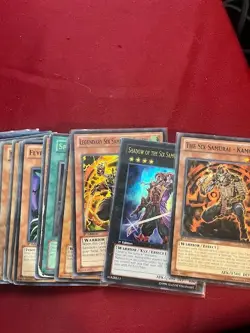 Lot of (56) VTG YU-GI-OH! Cards 1996 With Sleeves 1996 (Heavily Played) - Image 4