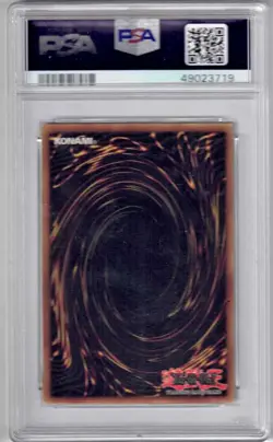Yu-Gi-Oh LOB-067 1st Edition KARBONALA WARRIOR Rare Silver Foil Card PSA 9 MINT! - Image 2