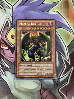 AST-111 Mazera DeVille Secret Rare 1st Edition NM Yugioh Card - Image 1
