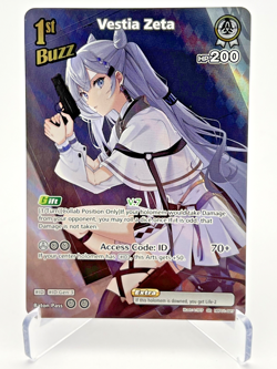 Hololive Official Card Game Blooming Radiance Vestia Zeta hBP01-027 NM - Image 1