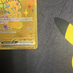Pikachu ex Tera 179/131 Gold Secret Rare Twilight Masquerade Pokemon Card - Image 3