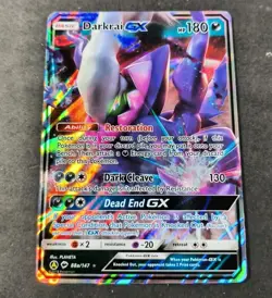 Pokemon Darkrai GX Alternate Art Promo Full Art Holo Card 88a/147 NM - Image 1