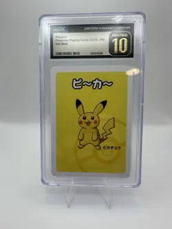 2019 POKEMON PLAYING CARDS JAPANESE OLD MAID PIKACHU CGC 10 PRISTINE - Image 1
