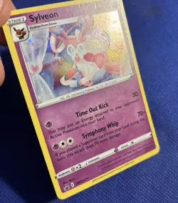 Sylveon SWSH211 - Black Star Promo - Cosmos Holo Pokemon Card - NM - Image 2