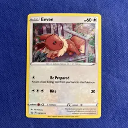 Eevee SWSH175 SWSH: Sword & Shield Promo Card Pokemon Holo - NM (c) - Image 1