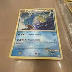 Pokemon Card - Gyarados Holo Rare 4/123 HeartGold SoulSilver - LP - Image 2