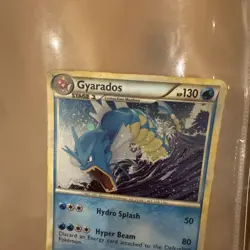 Pokemon Card - Gyarados Holo Rare 4/123 HeartGold SoulSilver - LP - Image 3