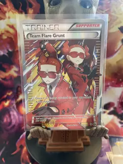 Pokemon Card Team Flare Grunt 73A/83 Generations Full Art Ultra Rare Light Play - Image 1