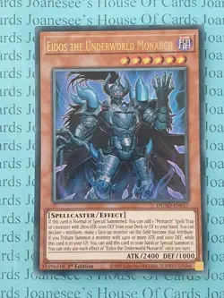 DUAD-EN017 Eidos the Underworld Monarch Ultra Rare Yu-Gi-Oh Card 1st Edition New - Image 1