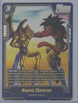 Dragon Ball Z Super Card Game Fusion World Nuova Shenron - FB07-033 (Alt Art) - Image 1
