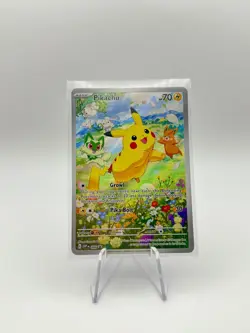 Pokemon TCG Pikachu SVP 88 Black Star Promo Holo Rare Card - Image 1
