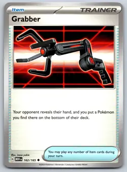 Grabber - Scarlet Violet 151 MEW 162/165 Pokemon Card NM - Image 1