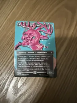 Magic The Gathering Morophon The Boundless Giant Card Pin - Image 1