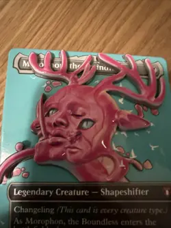 Magic The Gathering Morophon The Boundless Giant Card Pin - Image 3