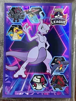 2024-2025 Master Ball League Exclusive Individual Card Sleeve Pokemon Asia Orig. - Image 1