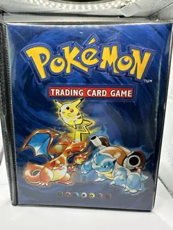 1999 Pokemon 4 Pocket Trading Card Game Collector's Album/Binder - Image 1
