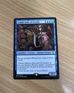 Azami, Lady of Scrolls - EX - MTG Commander 2017 - Magic the Gathering - Image 1