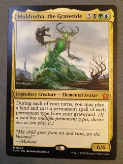 Muldrotha, the Gravetide Foundations Regular NM Mythic 0243 - Image 1