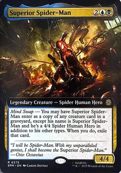 Superior Spider-Man (Extended Art) Non- Foil R Marvel's Spider-Man 275 NM - Image 1