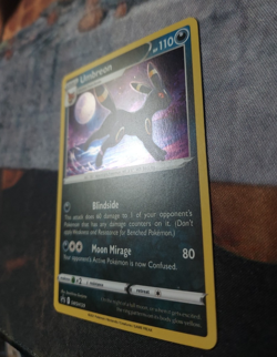Umbreon SWSH129 Holo Black Star Promo Pokemon Sword & Shield NM - Image 2