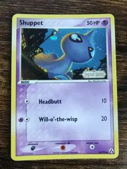 Shuppet 63/92 Reverse Holo Stamped Ex Legend Maker Pokemon - Image 1
