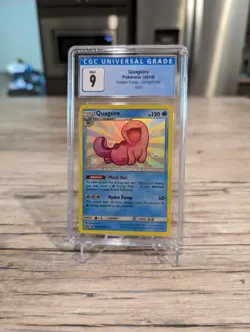 Quagsire Pokemon TCG Hidden Fates 2019 SV10/SV/94 Shiny Vault Holo Rare CGC 9 - Image 1