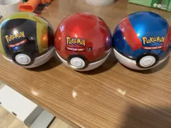 Pokemon Ball Tin - (3 Packs Per Tin) 820650809767 - Image 1