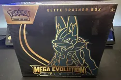Pokemon TCG Mega Evolution Lucario Elite Trainer Box ETB - Brand New/Slight Tear - Image 1