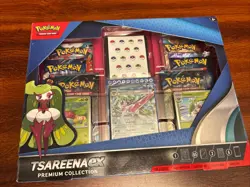 NEW Pokemon TCG Scarlet & Violet Tsareena ex Premium Collection Box Sealed - Image 1