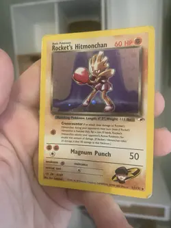 Rocket's Hitmonchan 11/132 - Gym Heroes Pokemon TCG DMG - Image 4