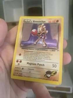 Rocket's Hitmonchan 11/132 - Gym Heroes Pokemon TCG DMG - Image 5