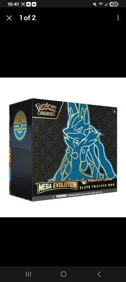 Pokemon Center Mega Evolution Lucario ETB - Image 1