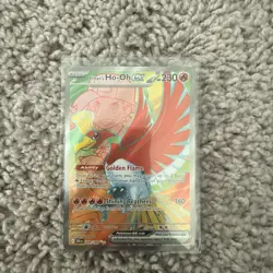 Ethan's Ho-Oh ex 209/182 Holo Full Art SV Destined Rivals Pokemon TCG NM - Image 1