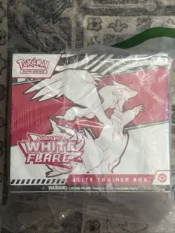Pokemon TCG Scarlet Violet White Flare Elite Trainer Box New And Factory Sealed - Image 1