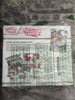 Pokemon TCG Scarlet Violet White Flare Elite Trainer Box New And Factory Sealed - Image 2
