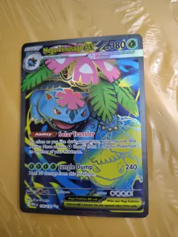 Pokemon TCG Mega Venusaur ex 155/132 Ultra Rare English Mega Evolution NM - Image 2