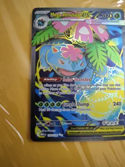 Pokemon TCG Mega Venusaur ex 155/132 Ultra Rare English Mega Evolution NM - Image 3